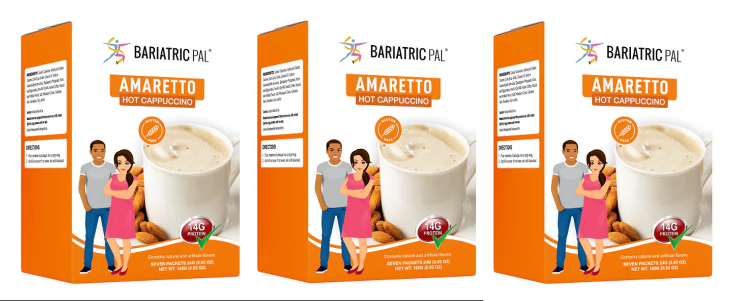 Hot Cappuccino Protein Drink - Amaretto